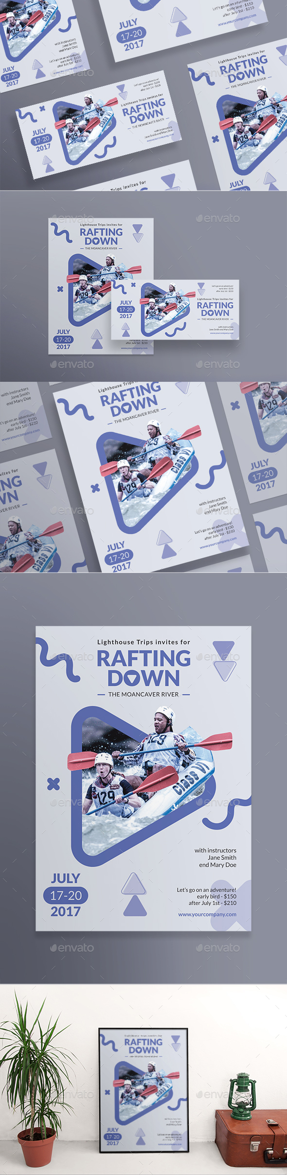Rafting Flyers - Sports Events