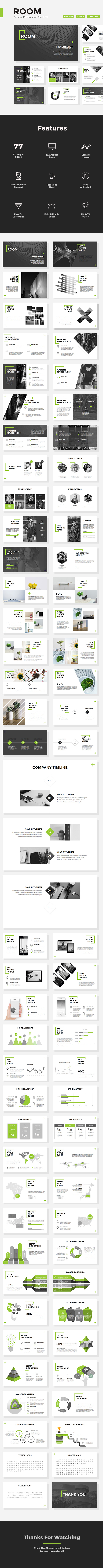 Room - Creative Powerpoint Template - Creative PowerPoint Templates