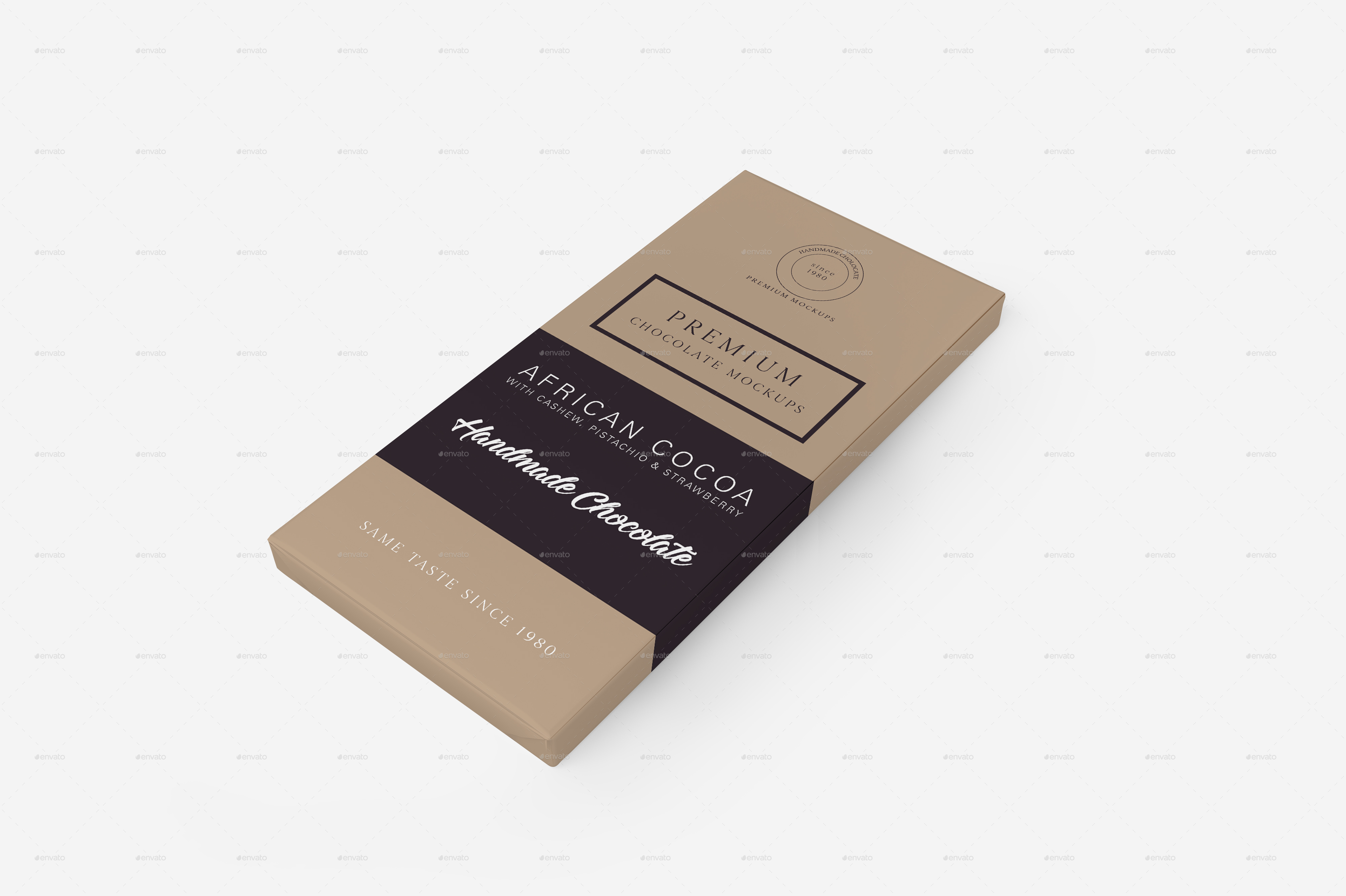 Chocolate Packaging Mockups by shrdesigns | GraphicRiver
