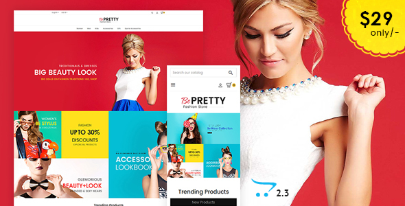BePRETTY - Opencart Multi Purpose Responsive Theme - OpenCart eCommerce