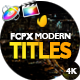 Modern Promo Titles Pack for FCPX - VideoHive Item for Sale