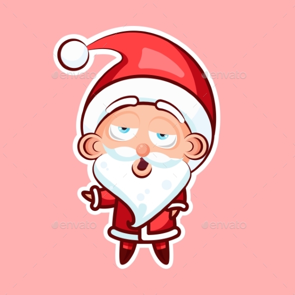 Sticker Emoji Emoticon, Emotion, Yawn, Gape Vector - Christmas Seasons/Holidays