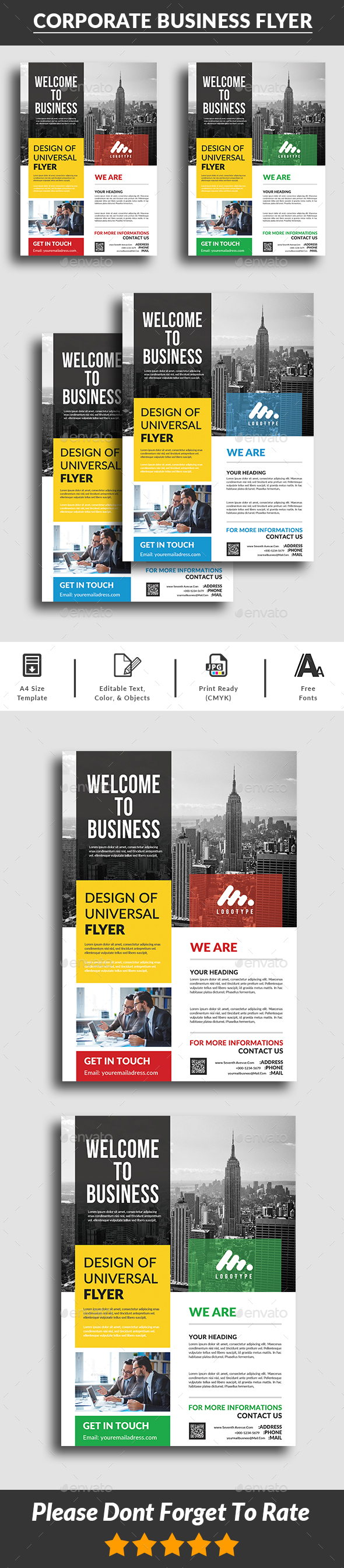Corporate Business Flyer - Corporate Flyers