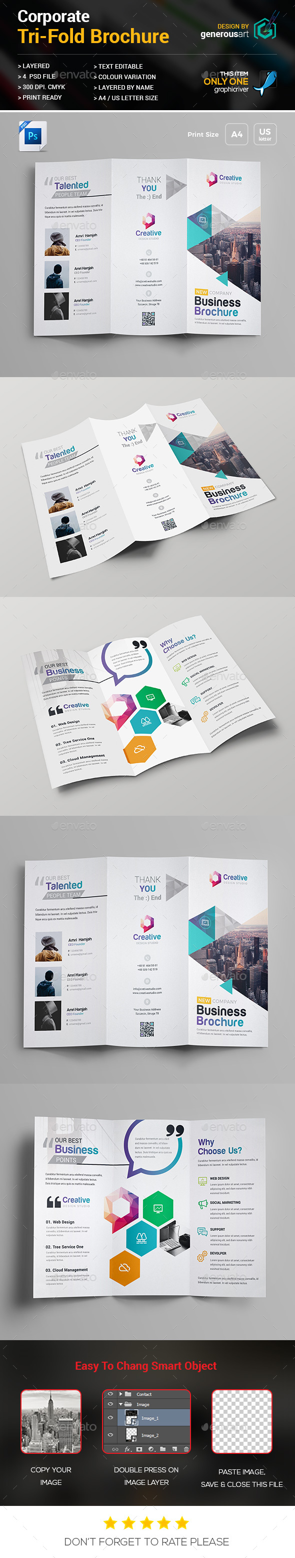 GraphicRiver Tri-Fold Brochure 20628397 GraphicRiver Tri-Fold Brochure 20628397