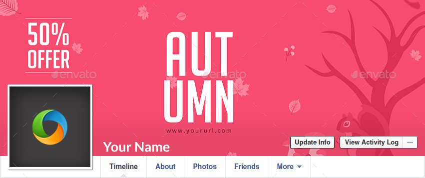 autumn sale facebook cover designs 10 designs by doto graphicriver