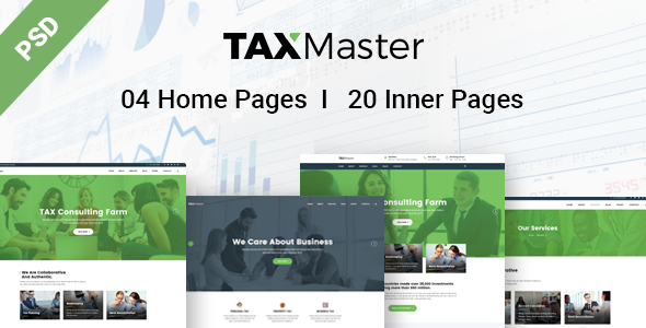 TAXMaster - FinanceConsultingPSD - ThemeForest 20114697