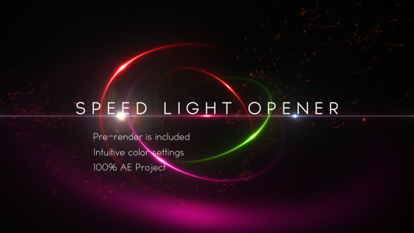 Speed Light Opener - VideoHive 20629620