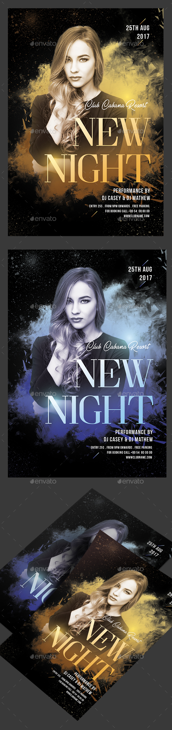 New Night Party Flyer - Clubs & Parties Events