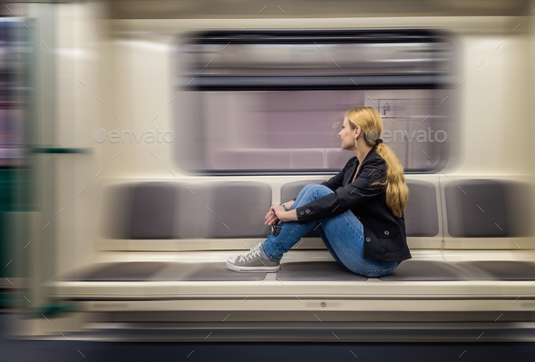 Alone in the subway
