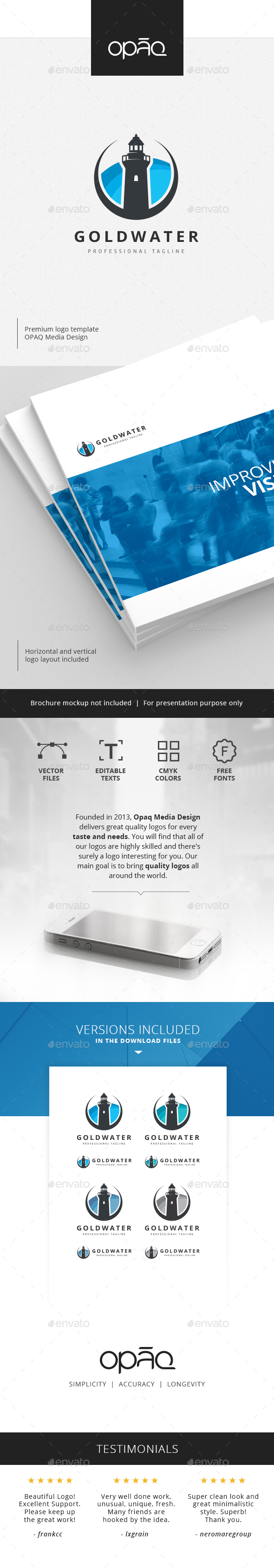 Lighthouse Logo - Buildings Logo Templates