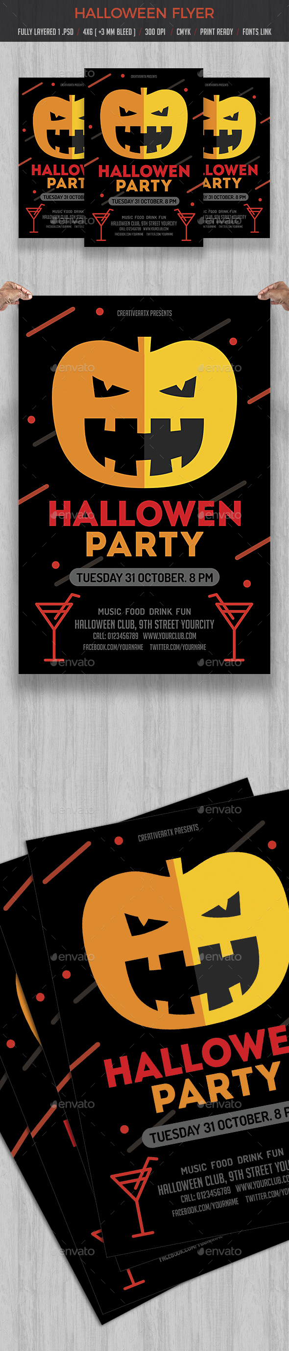 Halloween Party - Events Flyers
