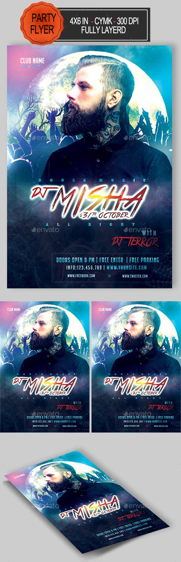 Halloween DJ Flyer - Holidays Events