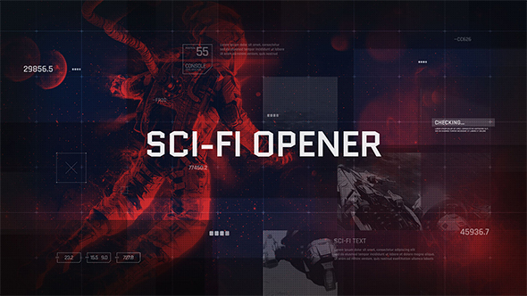 Sci-Fi OpenerHi-Tech SlideshowFuturistic - VideoHive 20633225