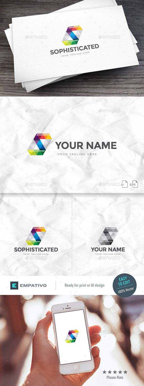 Sophisticated Letter S Logo Template - Letters Logo Templates