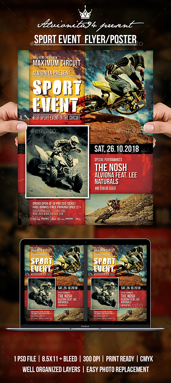GraphicRiver Sport Event Flyer Poster 20634734