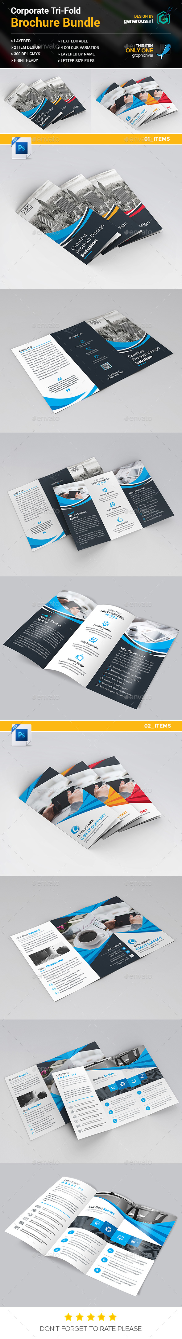 Tri-fold Bundle_2 in 1 - Corporate Brochures