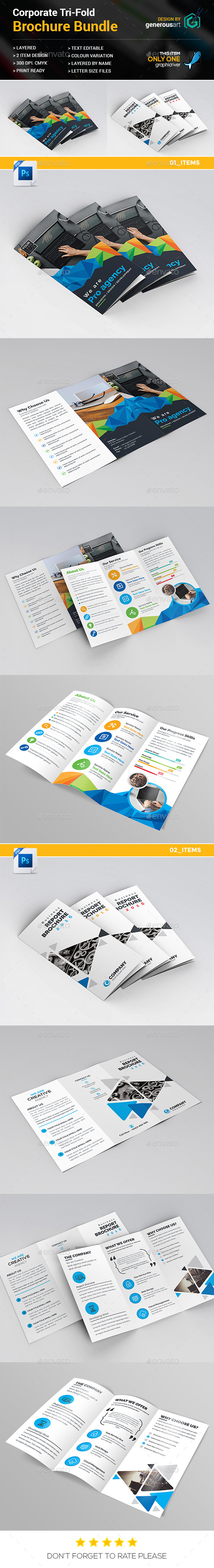 Tri-fold Bundle_2 in 1 - Corporate Brochures