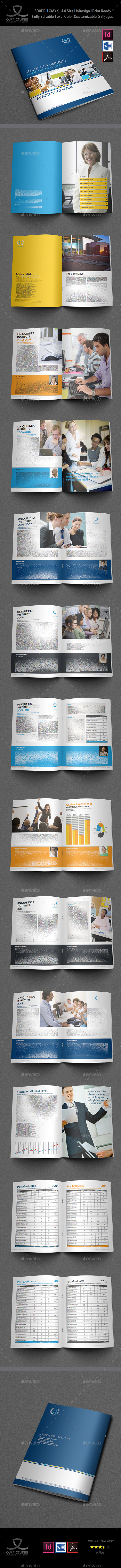 Training Company Brochure Template - 28 Pages - Brochures Print Templates