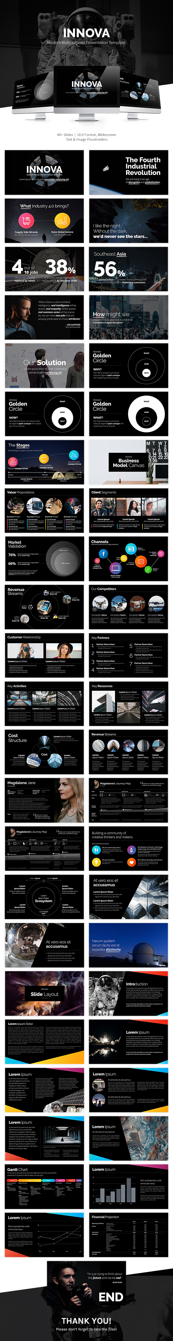 Innova Keynote Pitch Deck - Keynote Templates Presentation Templates