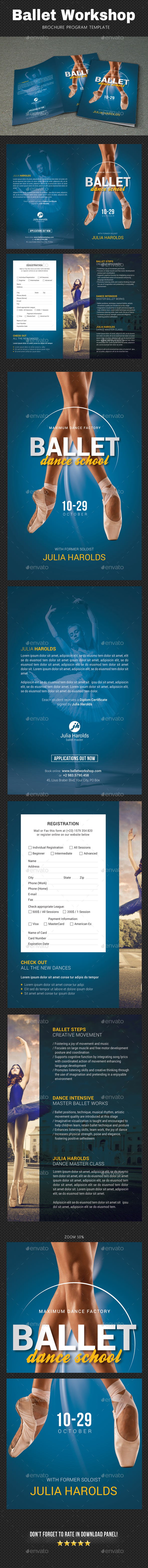 Ballet Workshop Brochure - Corporate Brochures