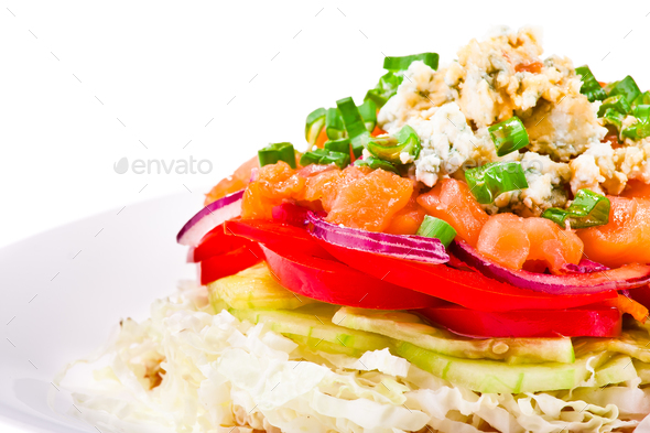 refined salad - Stock Photo - Images