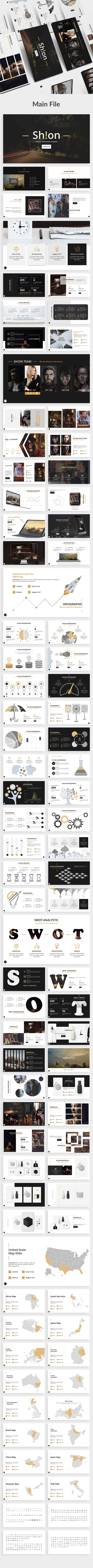 Shion Creative Google Slide Template - Google Slides Presentation Templates