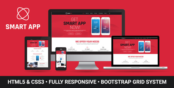 Smart App - ThemeForest 20645486