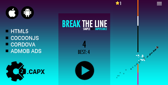 Break The Line - CodeCanyon 20645933