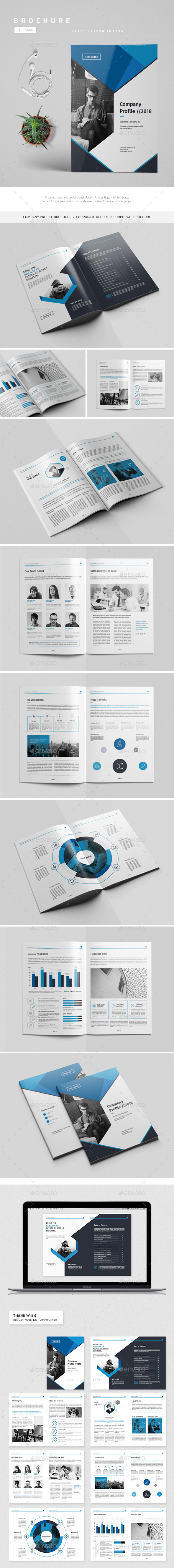 Company Profile 16 Pages - Corporate Brochures