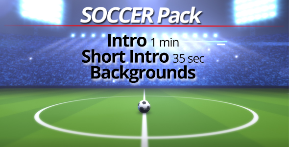 Soccer Pack - VideoHive 20647153