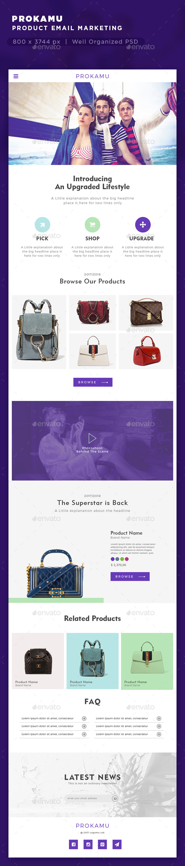 Creative Email Marketing - E-newsletters Web Elements