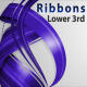 RIBBONS Lower thirds &amp; Backgrounds AE project - VideoHive Item for Sale