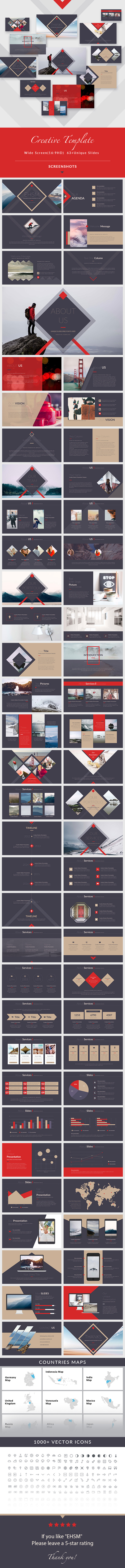EHSM - Creative Keynote Presentation Template - Creative Keynote Templates