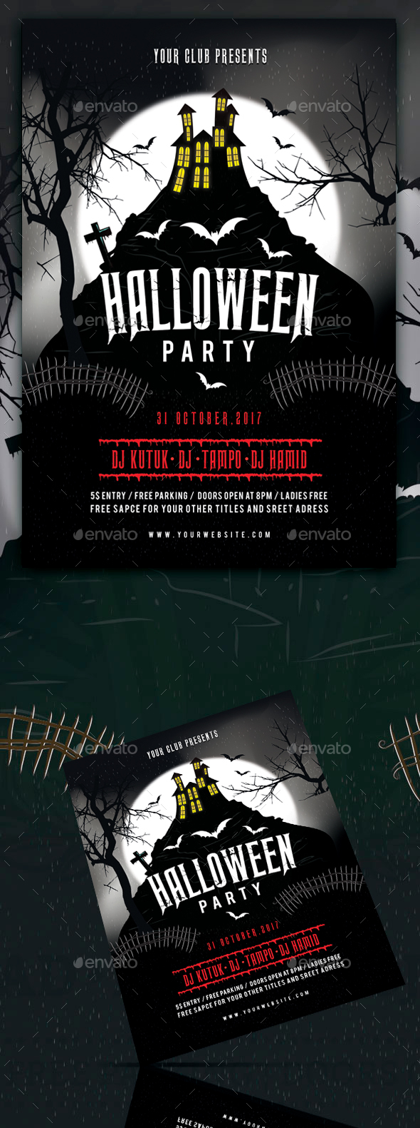 Halloween Party Flyer - Events Flyers