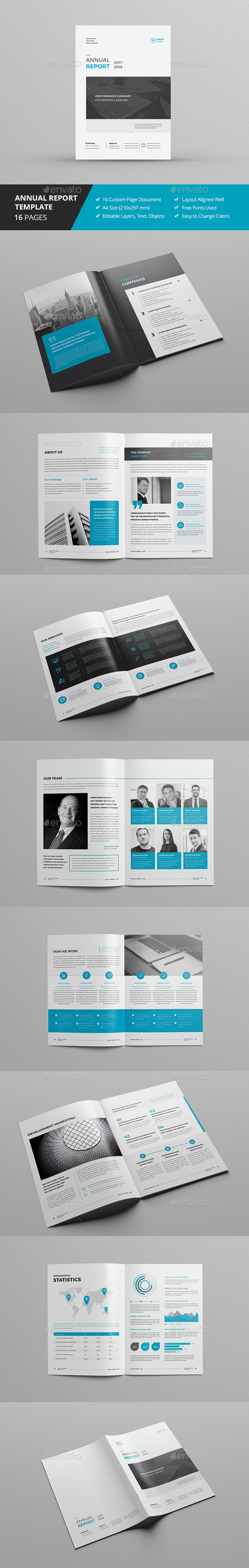 Annual Report 16 Pages - Corporate Brochures