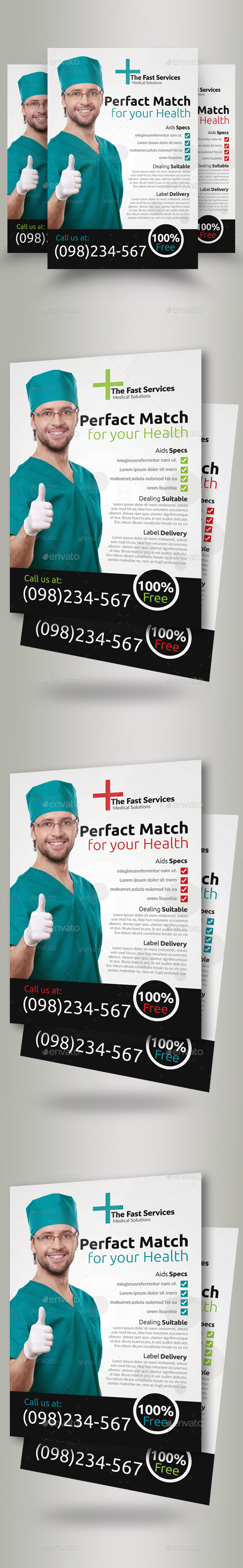 Medical Doctor Flyer Template - Corporate Flyers