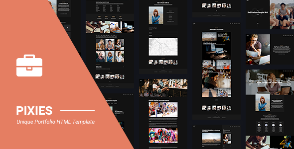 Portfolio Pixies - ThemeForest 20501759