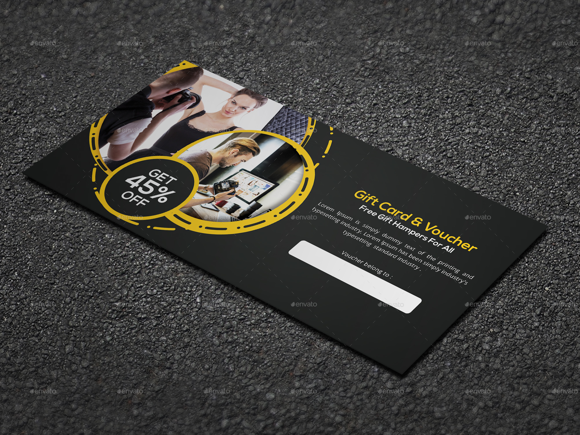 Photography Gift Voucher by GeniusPoint GraphicRiver