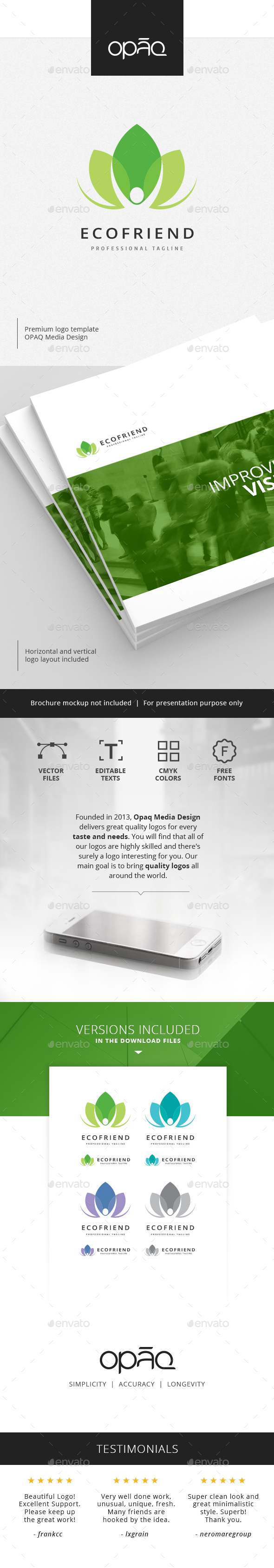 Eco Friendly Logo - Nature Logo Templates