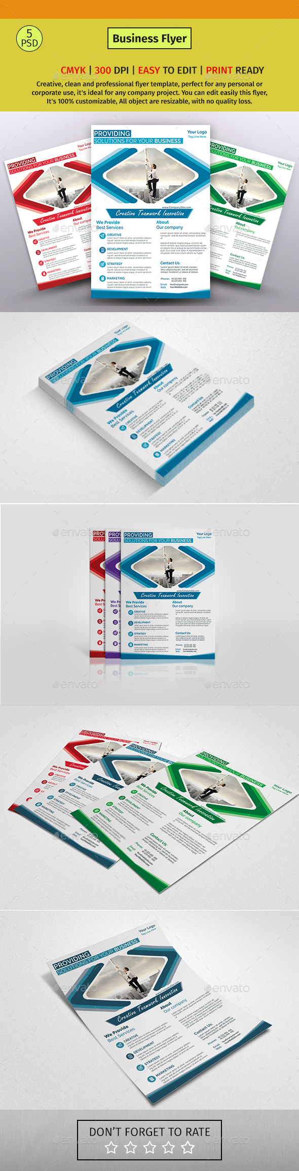 A4 Corporate flyer #43 - Corporate Flyers