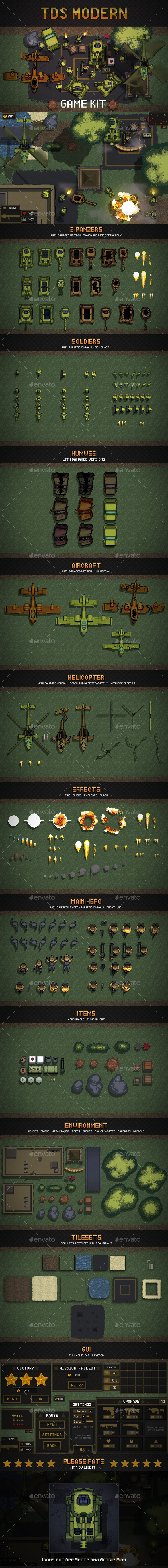 GraphicRiver TDS Pixel Art Game Assets 20651122 GraphicRiver TDS Pixel Art Game Assets 20651122