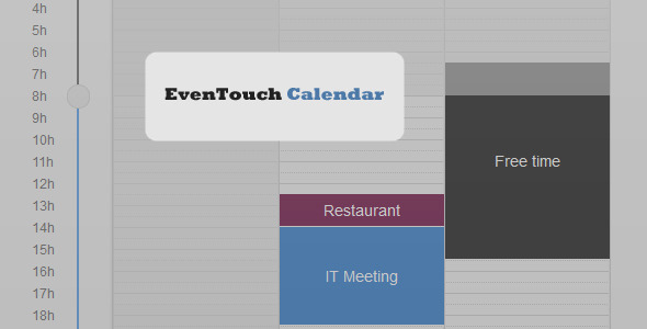 EvenTouch Calendar - CodeCanyon 2015382