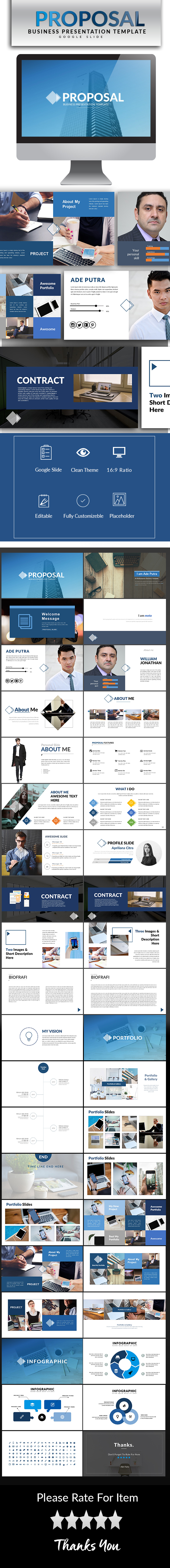 Proposal Google Slide Template - Google Slides Presentation Templates