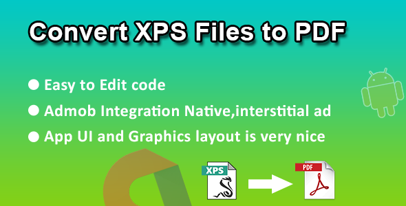 CodeCanyon XPS To PDF Converter 20654171 CodeCanyon XPS To PDF Converter 20654171