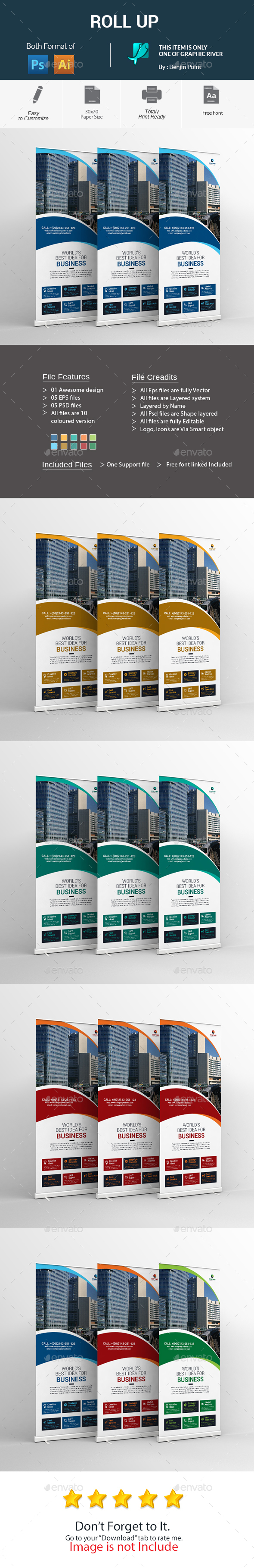 GraphicRiver Roll Up 20654239 GraphicRiver Roll Up 20654239