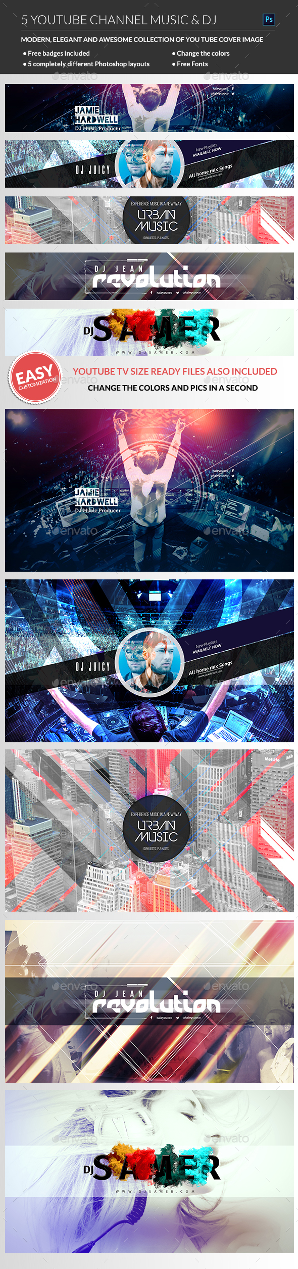 Youtube Music Channel Art - YouTube Social Media