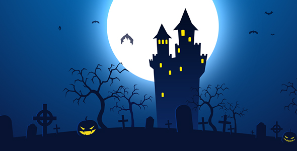 Halloween Theme Background 04, Motion Graphics | VideoHive