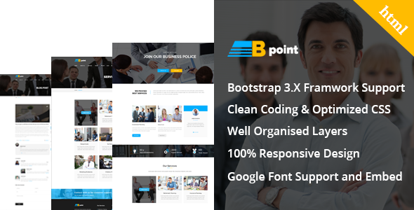 Wonderful Bpoint - Business And Corporate HTML5 Responsive Template