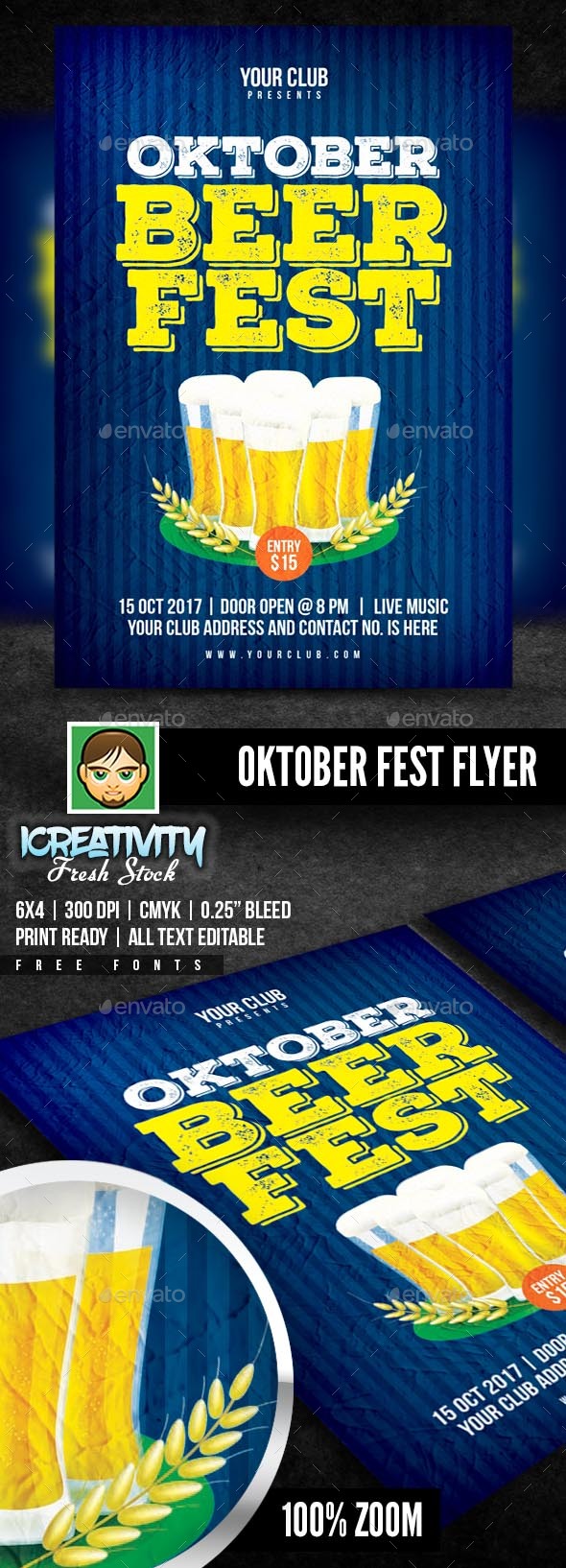 Oktober Fest Flyer