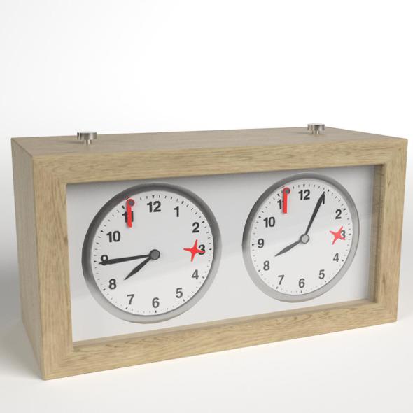 Chess Clock 1 - 3DOcean Item for Sale